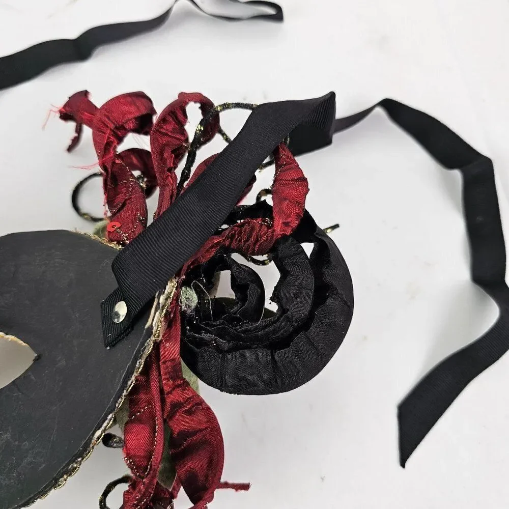 Venetian‎ Italian Womens Masquerade Halloween Costume Party Mask Tie On